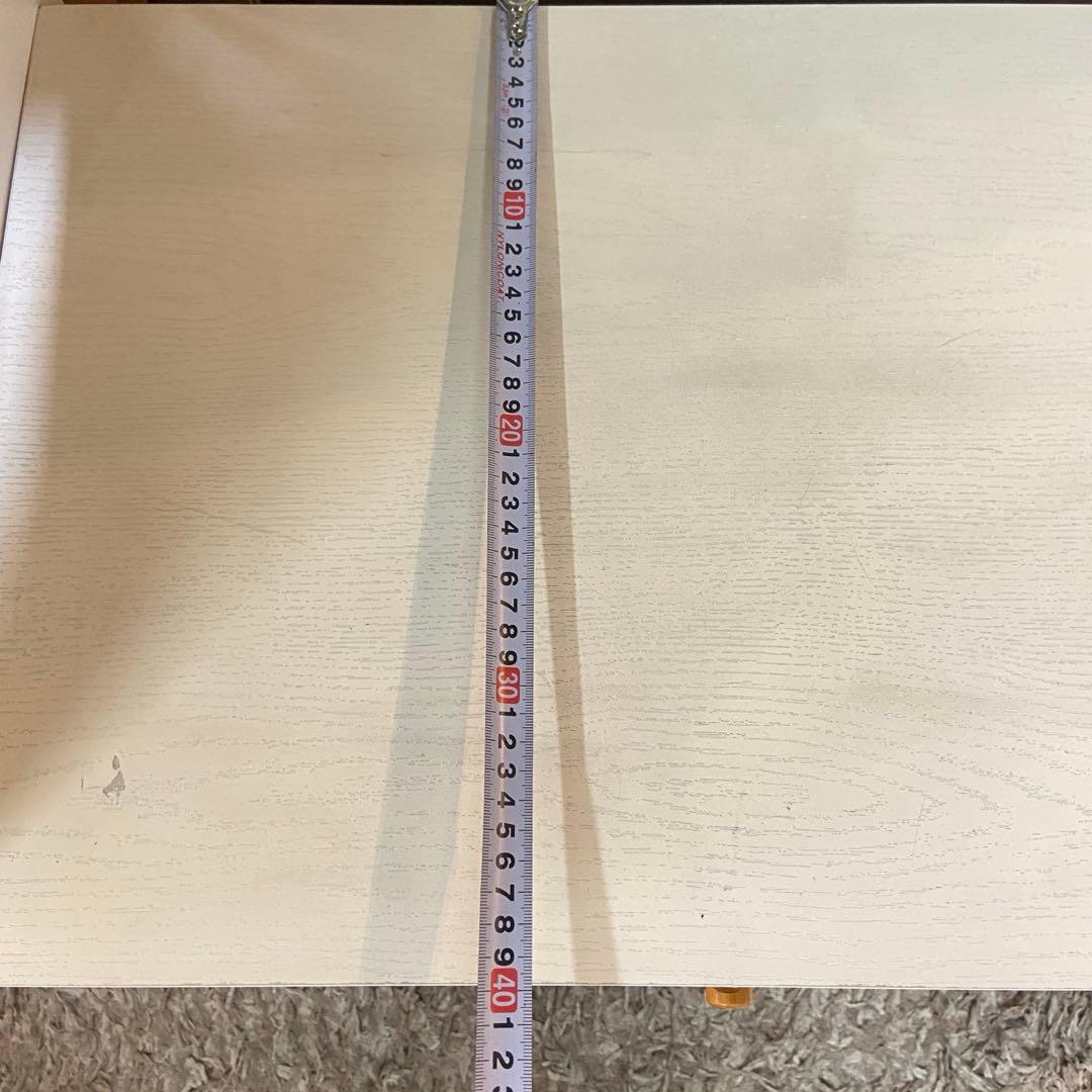 モモナチュラル　MOMO natural⭐️3段チェスト　ホワイト