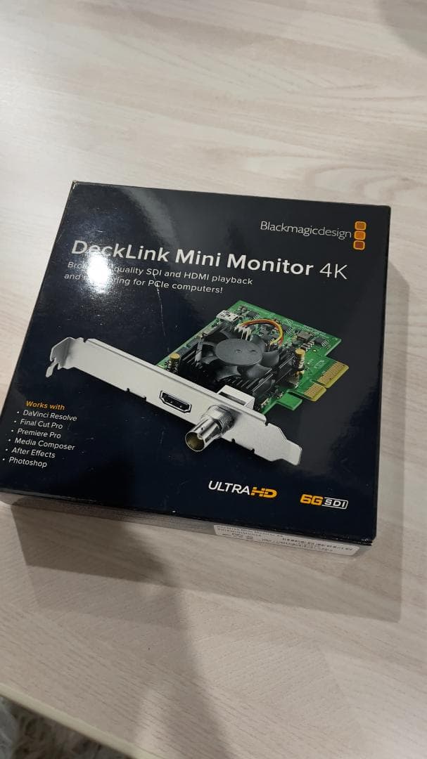 ビデオキャプチャー・キャプチャーボード BlackmagicDesign DeckLink Mini Monitor4K