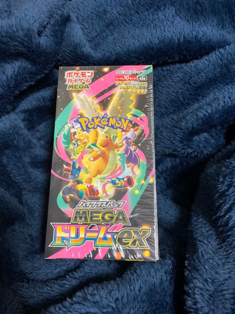 ポケモンカード　メガドリームex 1BOX シュリンク付