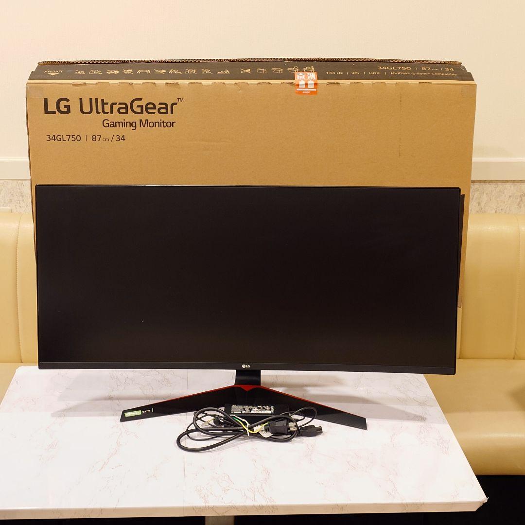 LG 34GL750 ゲーミングモニター 34インチ ウルトラワイド