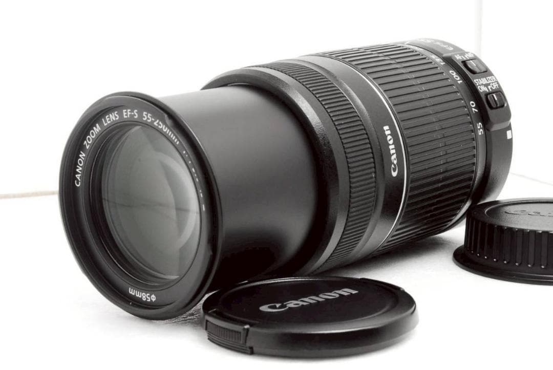 Canon EF-S 55-250mm F4-5.6 IS ❤ 手振れ補正付き