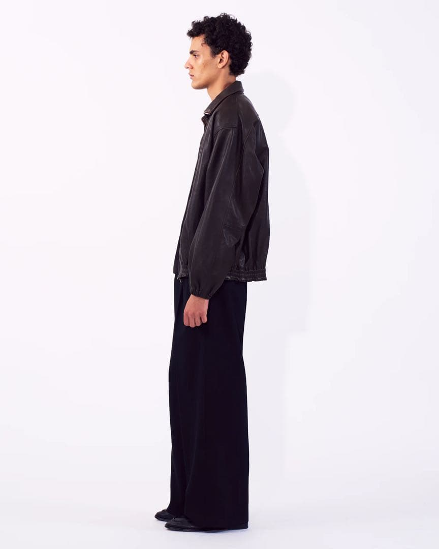 【YOKE】Wool Gabardine 3pleated スラックス