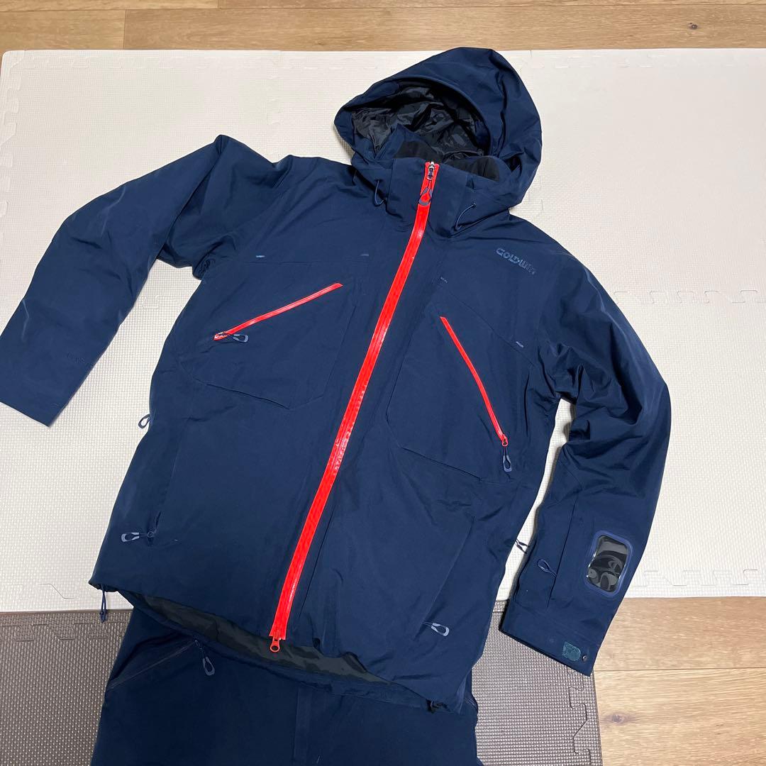ゴールドウィン スキーウェアセット ネイビー