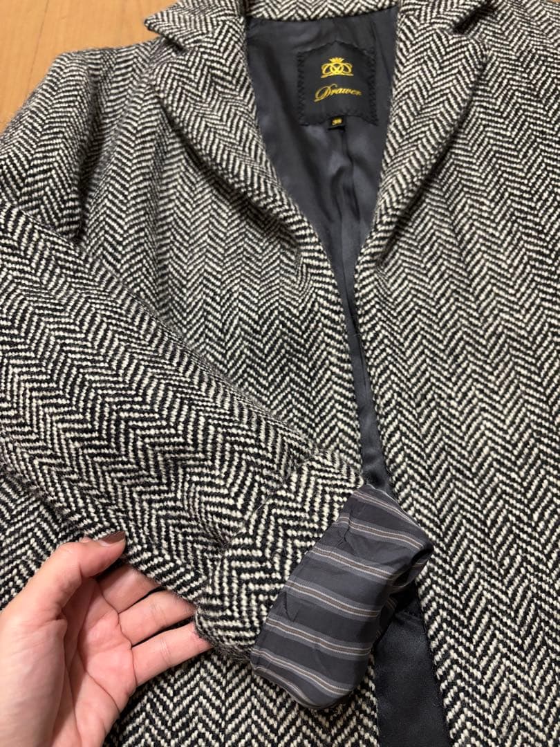 Drawer ツイードテーラードジャケット　38 サイズ