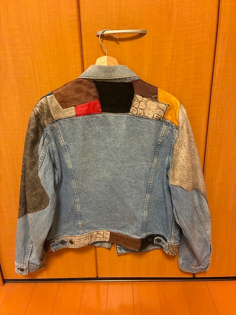 Levi's 80s-90s 70506-0214 レザーパッチリメイク