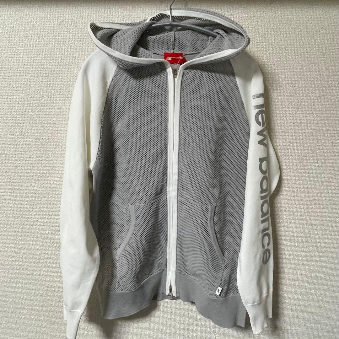 【訳あり】 New Balance golf バスケット編み パーカー　サイズ2