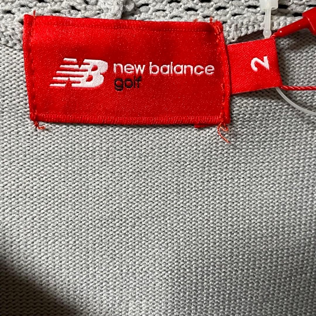 【訳あり】 New Balance golf バスケット編み パーカー　サイズ2