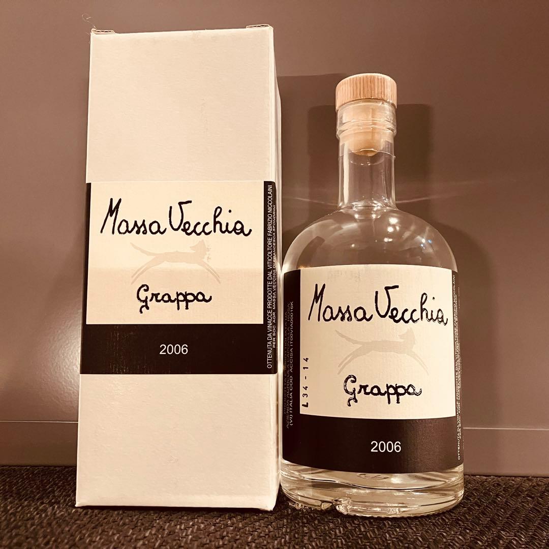 マッサ ヴェッキア グラッパ 2006年 500ml 箱付き