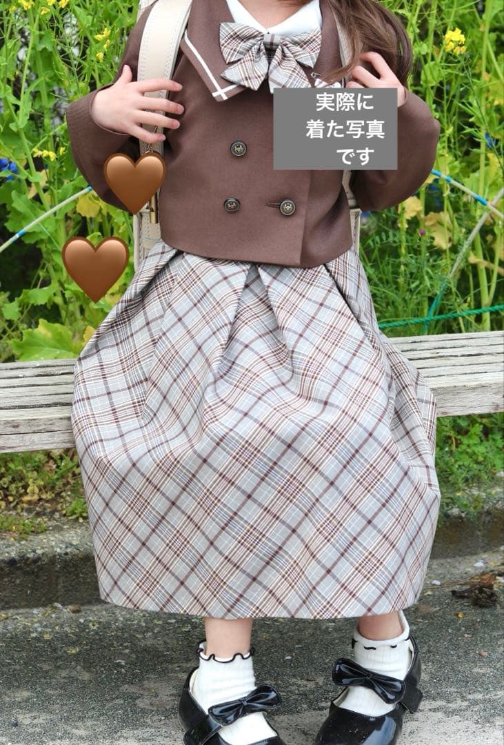 専用⭐︎waltz by BEAMS DESIGN ブラウン チェックワンピース