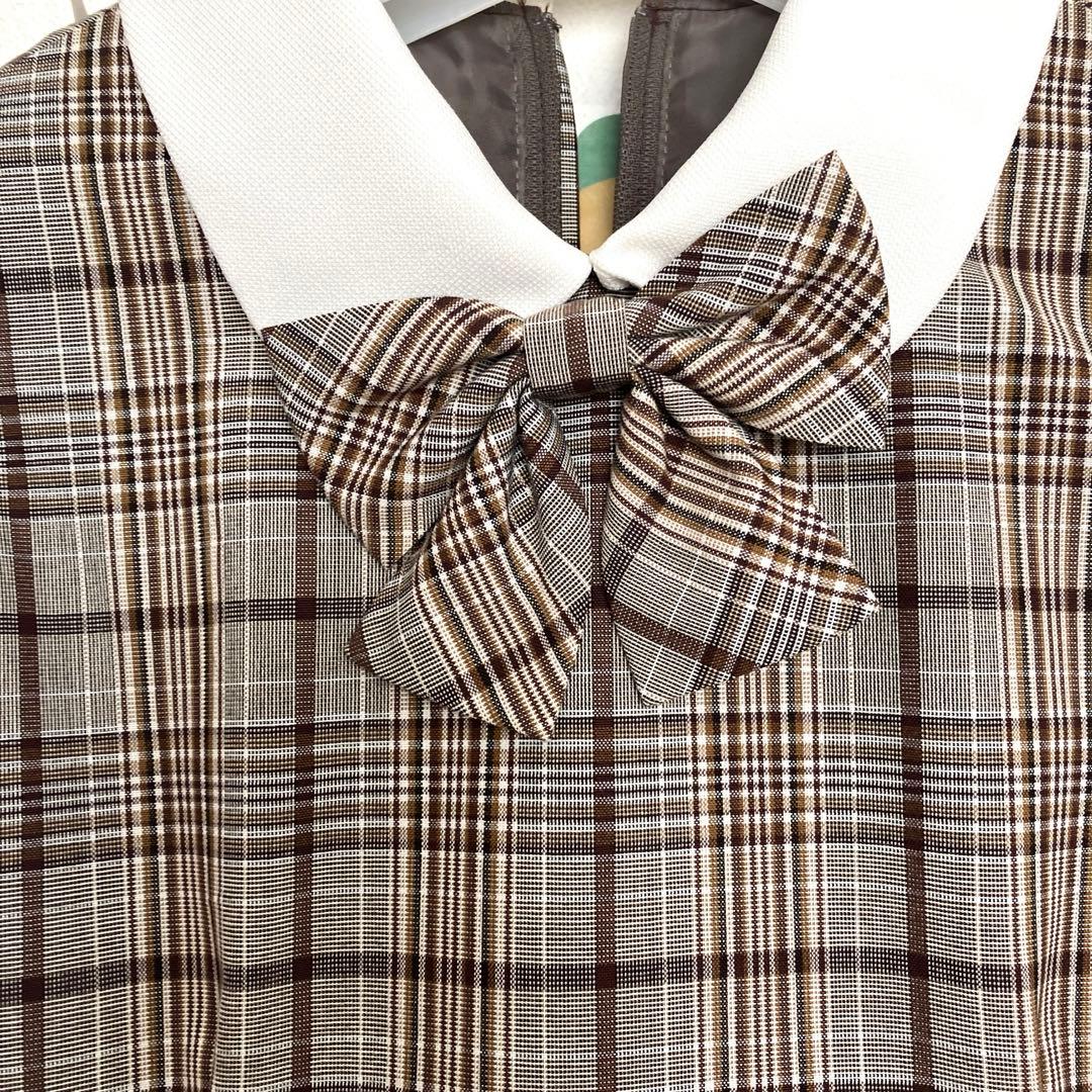 専用⭐︎waltz by BEAMS DESIGN ブラウン チェックワンピース