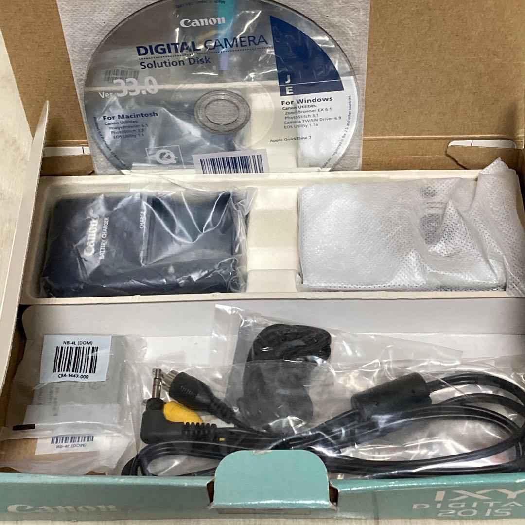 CANON IXY DIGITAL 20 IS コンデジ PC1271