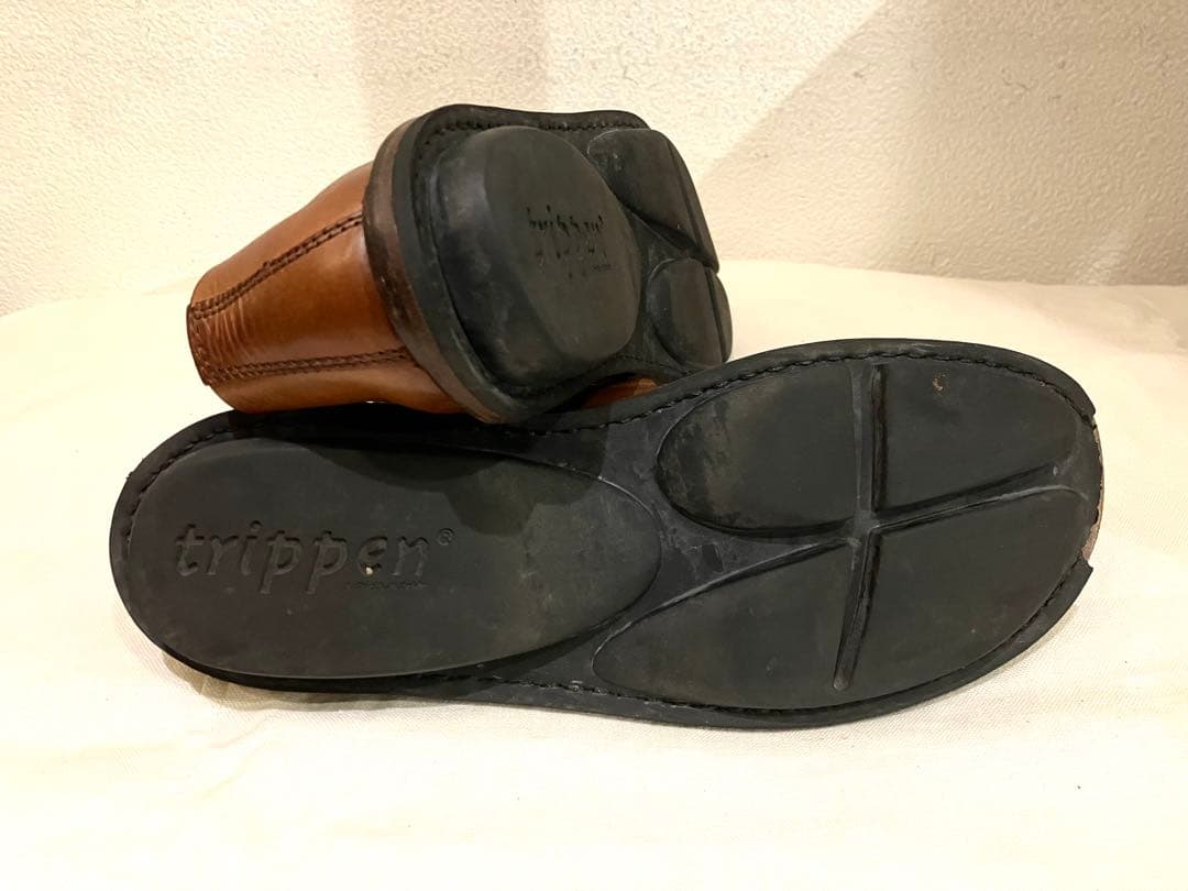 trippen レザーシューズ　ブラウン
