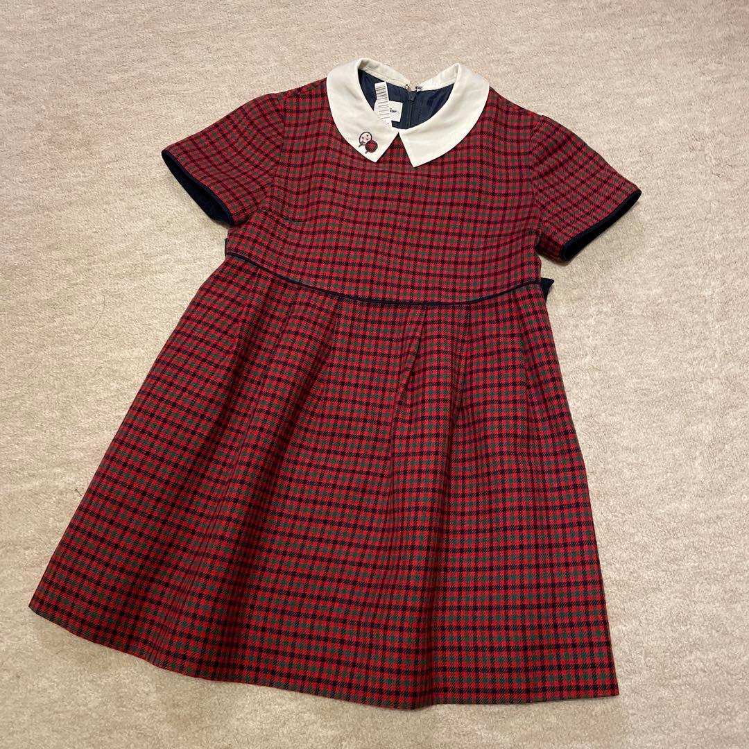 110cm ファミリア フォーマル ワンピースセット