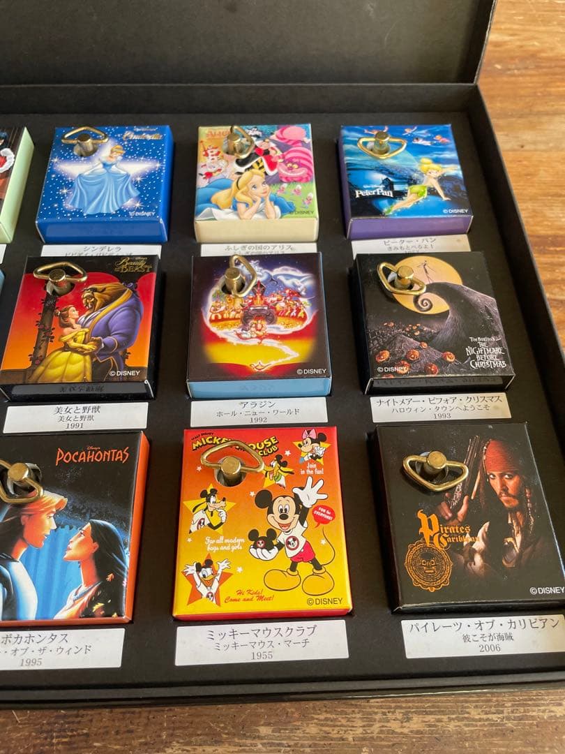 超美品　Disney store 15周年 ミニオルゴール 15個セット