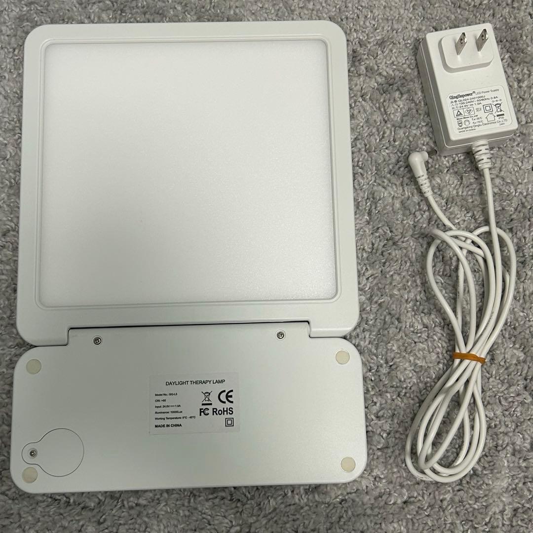 【動作確認済み】トトノエライトプレーン光目覚まし時計 ムーンムーン