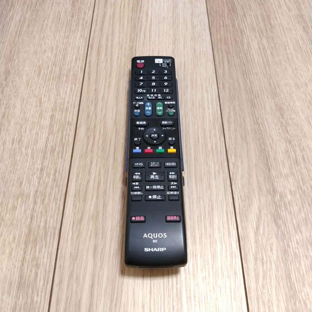 SHARP BD-HDV22 Blu-ray/VHSレコーダー HDD250GB