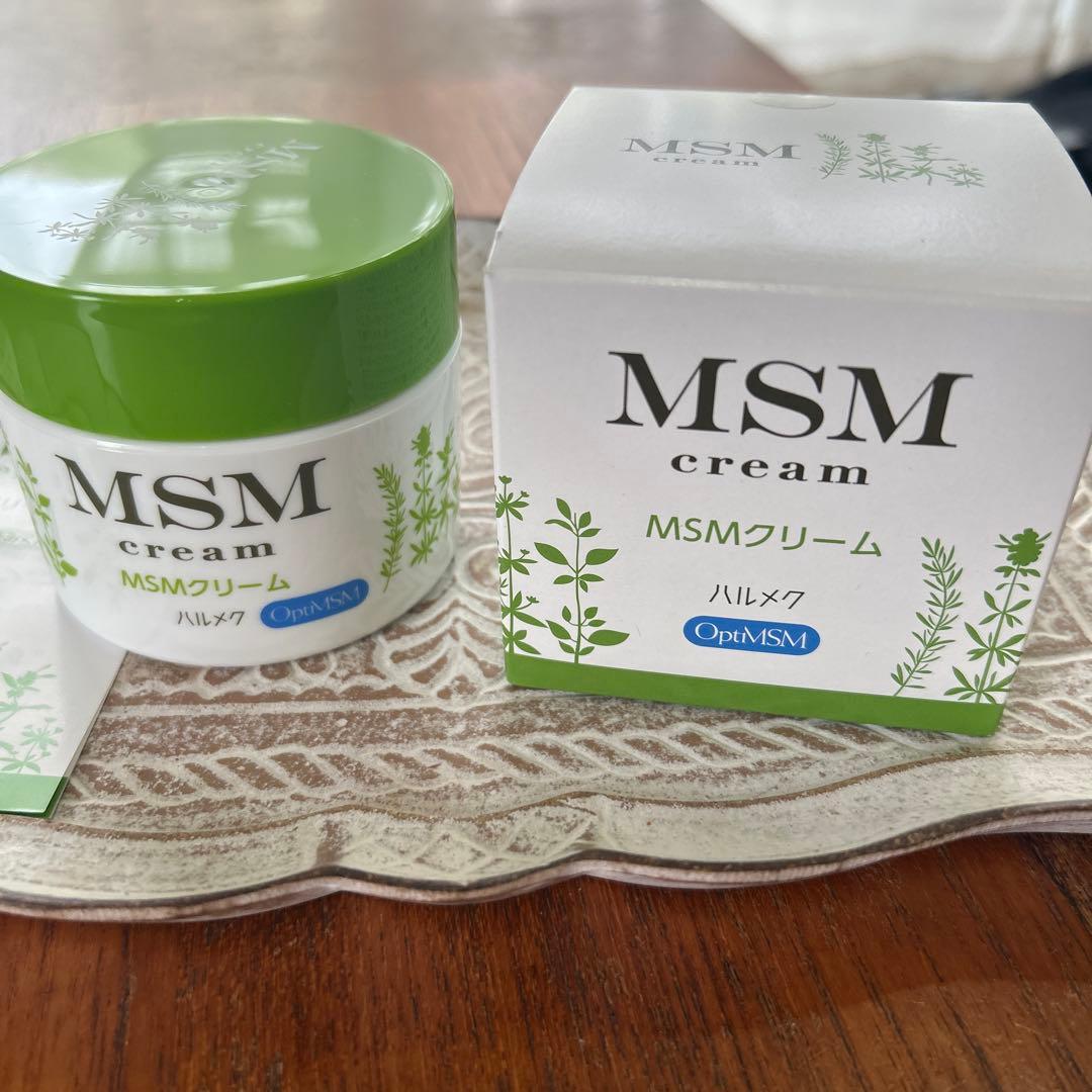 MSMクリーム（140g）　ハルメク　ひざ肩腰が楽になる 2個セット