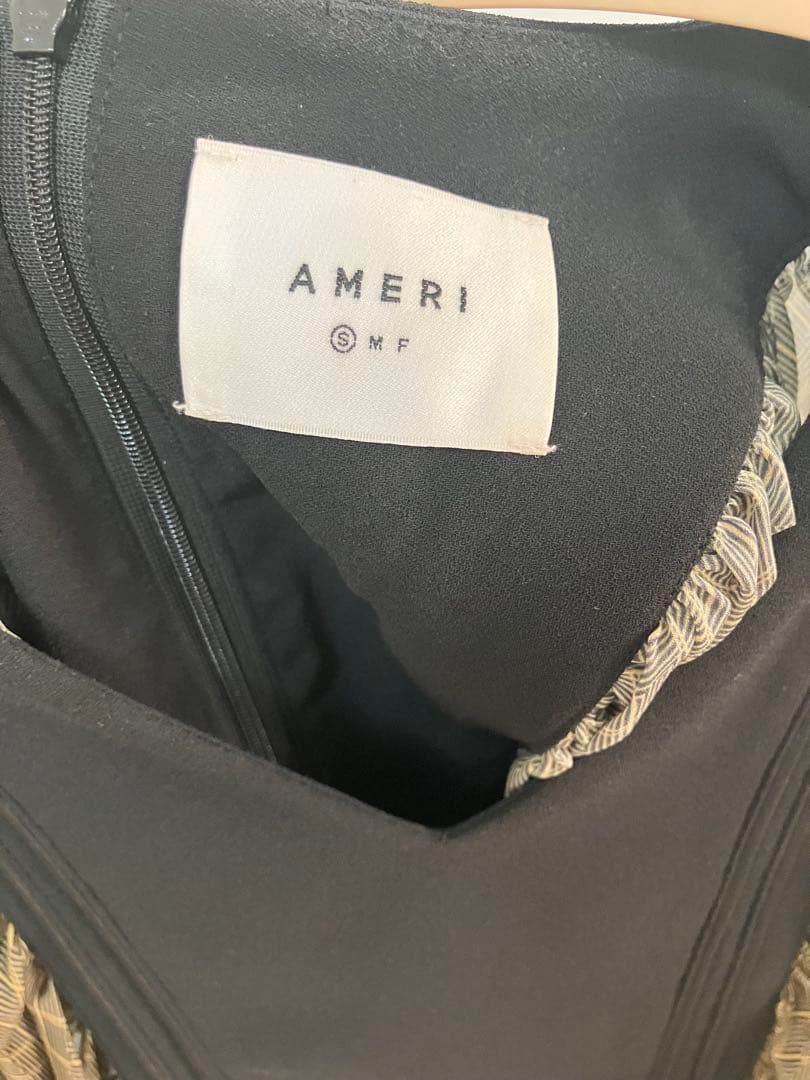 ワンピース ameri vintage GEOMETRIC RHOMBUS DRESS