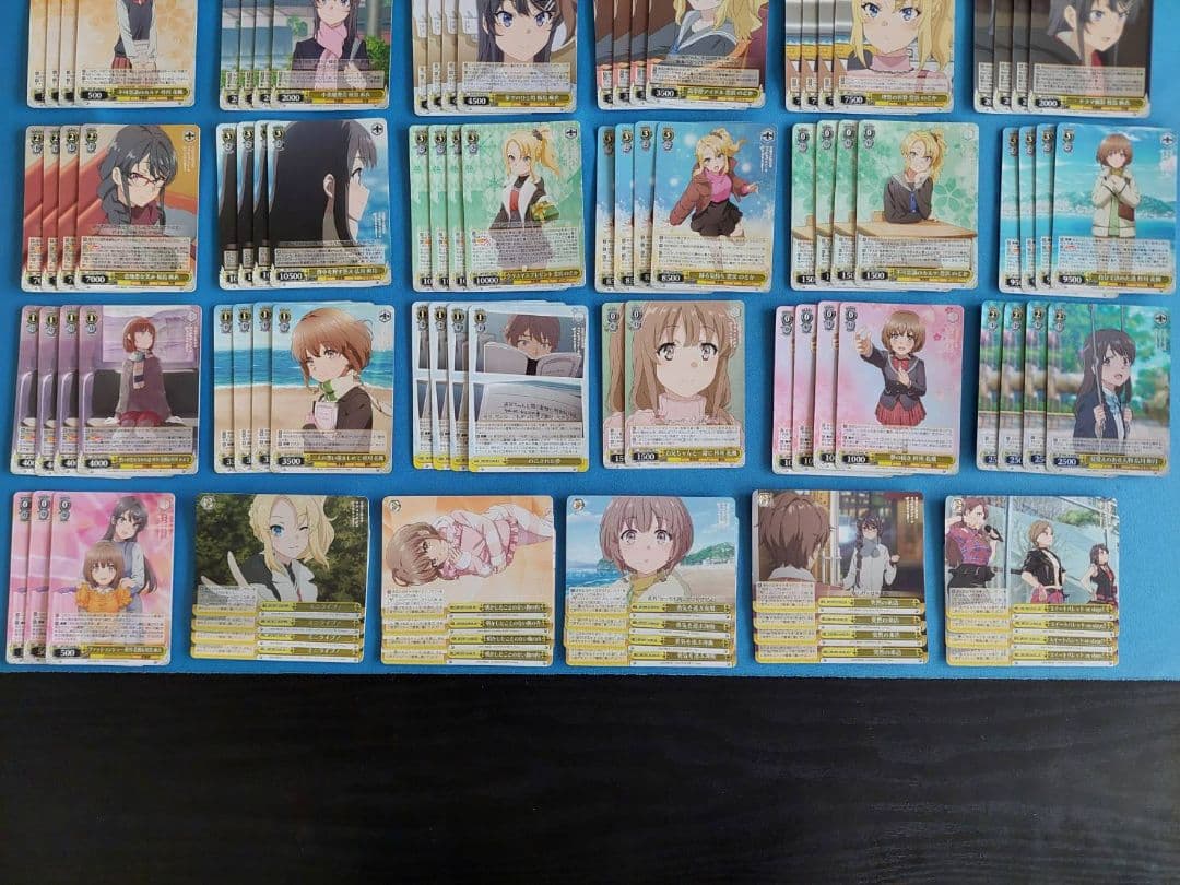 ヴァイスシュヴァルツ 青春ブタ野郎 大量出品