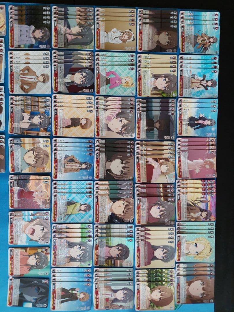 ヴァイスシュヴァルツ 青春ブタ野郎 大量出品