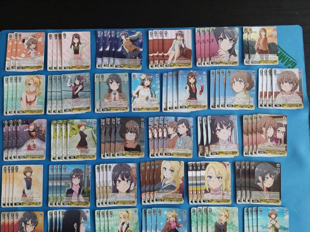 ヴァイスシュヴァルツ 青春ブタ野郎 大量出品