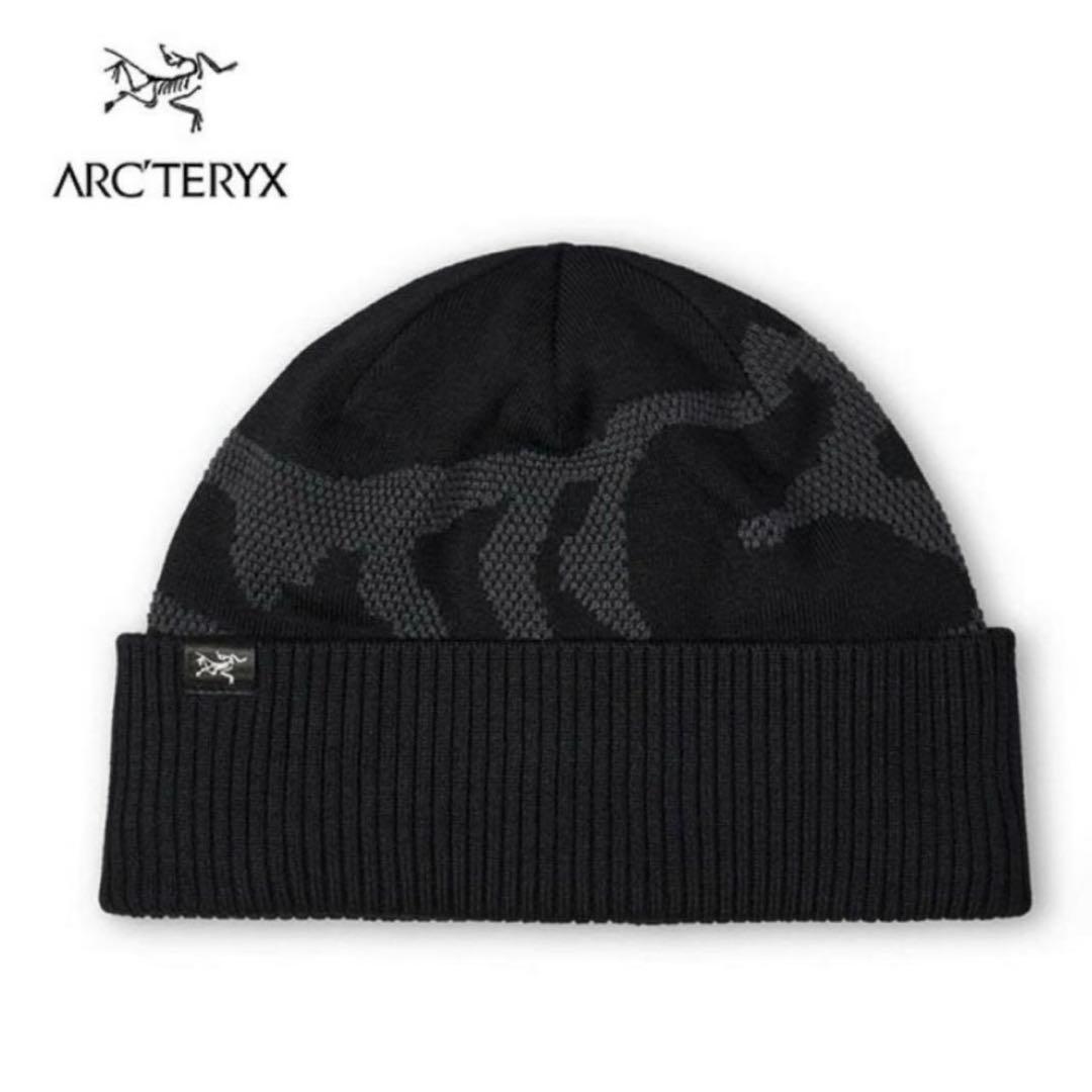 ARC'TERYX アークテリクス グロット リブ トーク ニット帽 黒