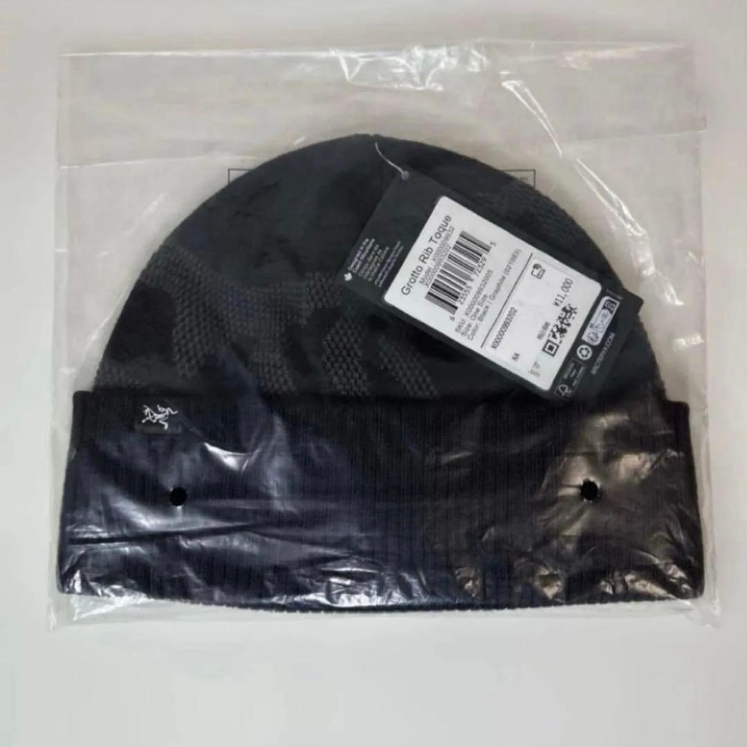 ARC'TERYX アークテリクス グロット リブ トーク ニット帽 黒