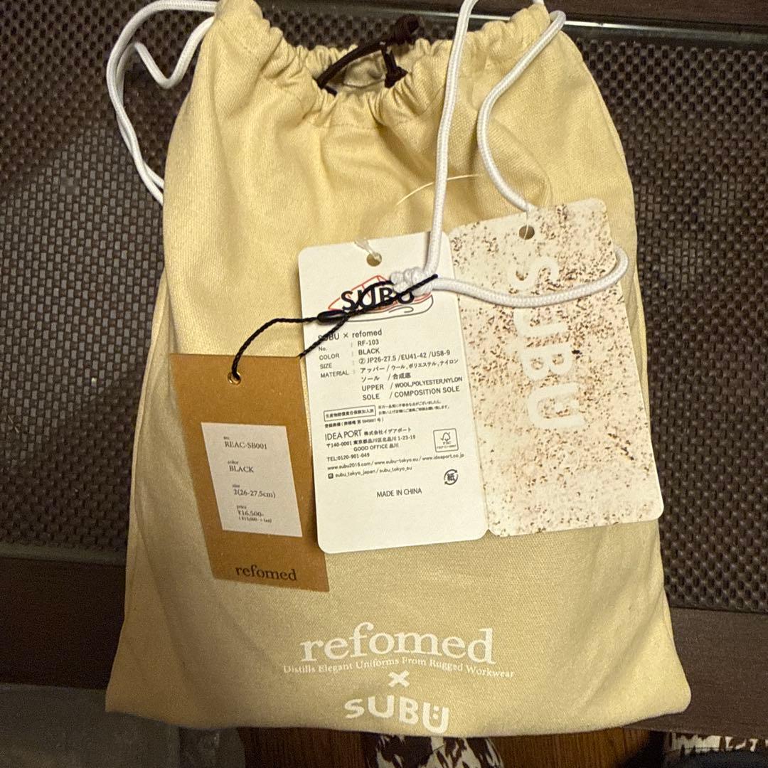 【サイズ2】SUBU x refomed F-LINE refomed SUBU