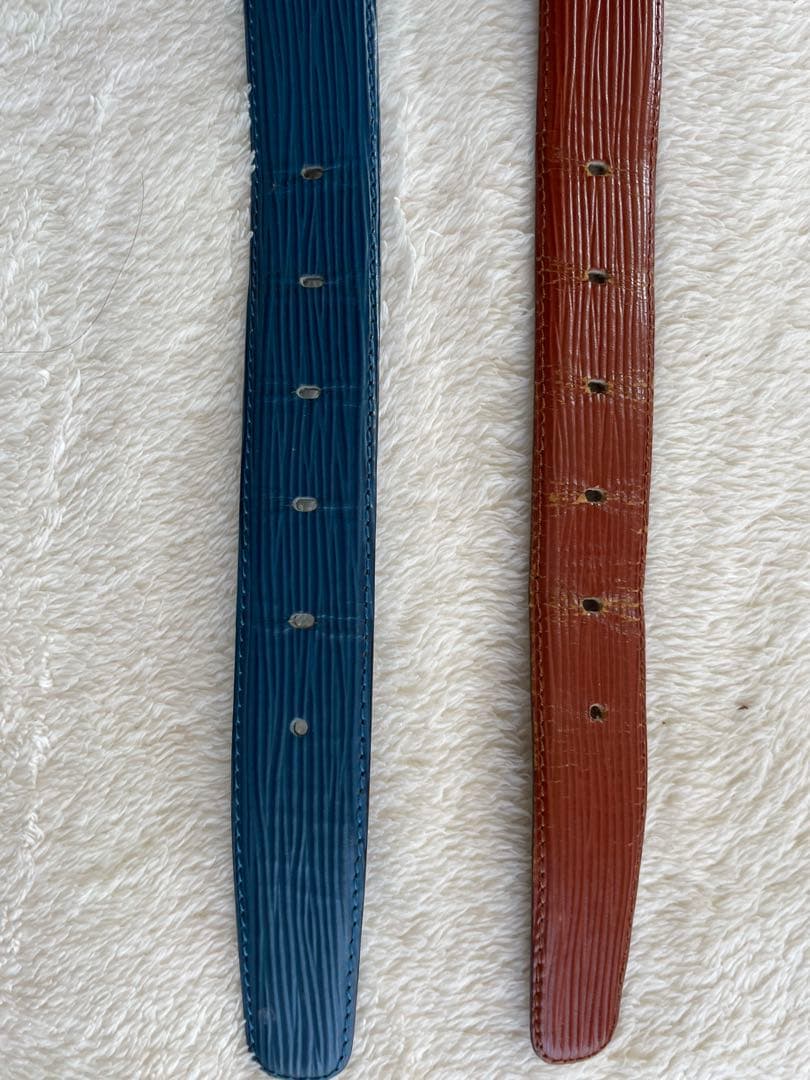 ルイヴィトン　ベルトサンチュールクラシックエピゴール　2本セット