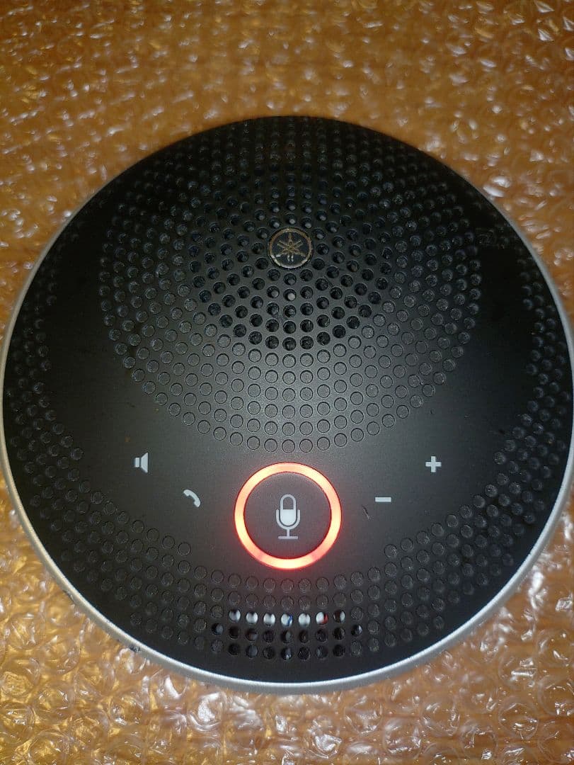 《動作良好》YAMAHA コミュニケーションスピーカーフォン YVC-200 黒