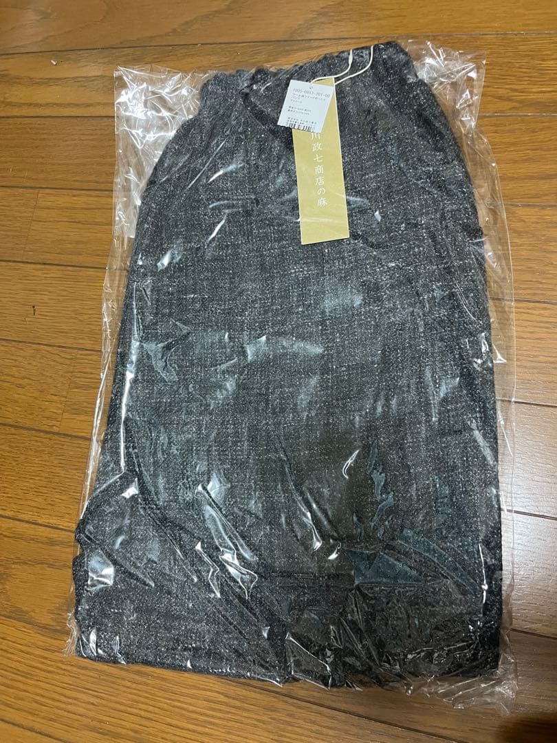 【19,800円】中川政七商店　ウール麻ツイードのゆったりパンツ