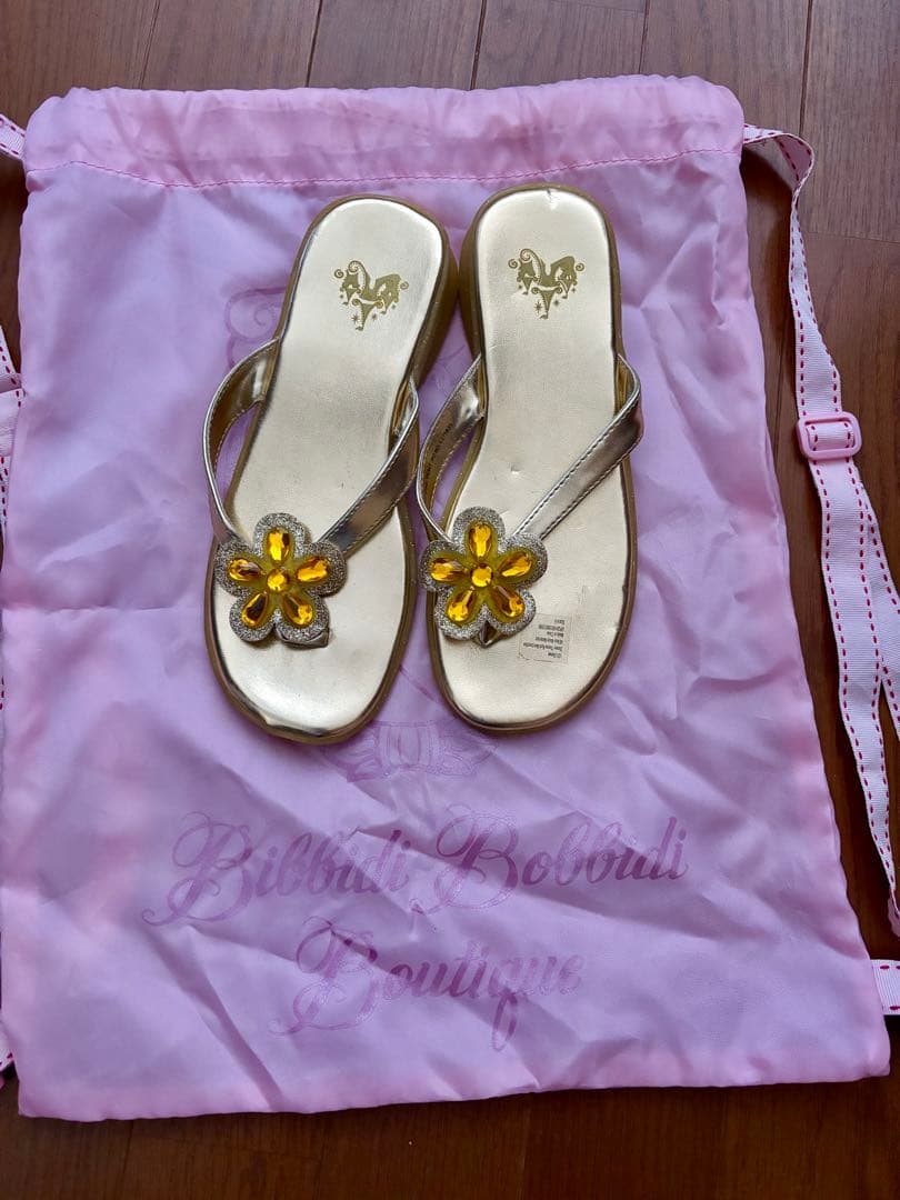 み*ー様 【ディズニーワールド】ティアナ ドレス＋ティアラ＋ワンド＋サンダル セ