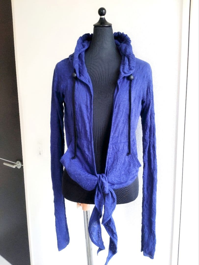 LGB ルグランブルー 新品 フード 羽織り パーカー カーディガン