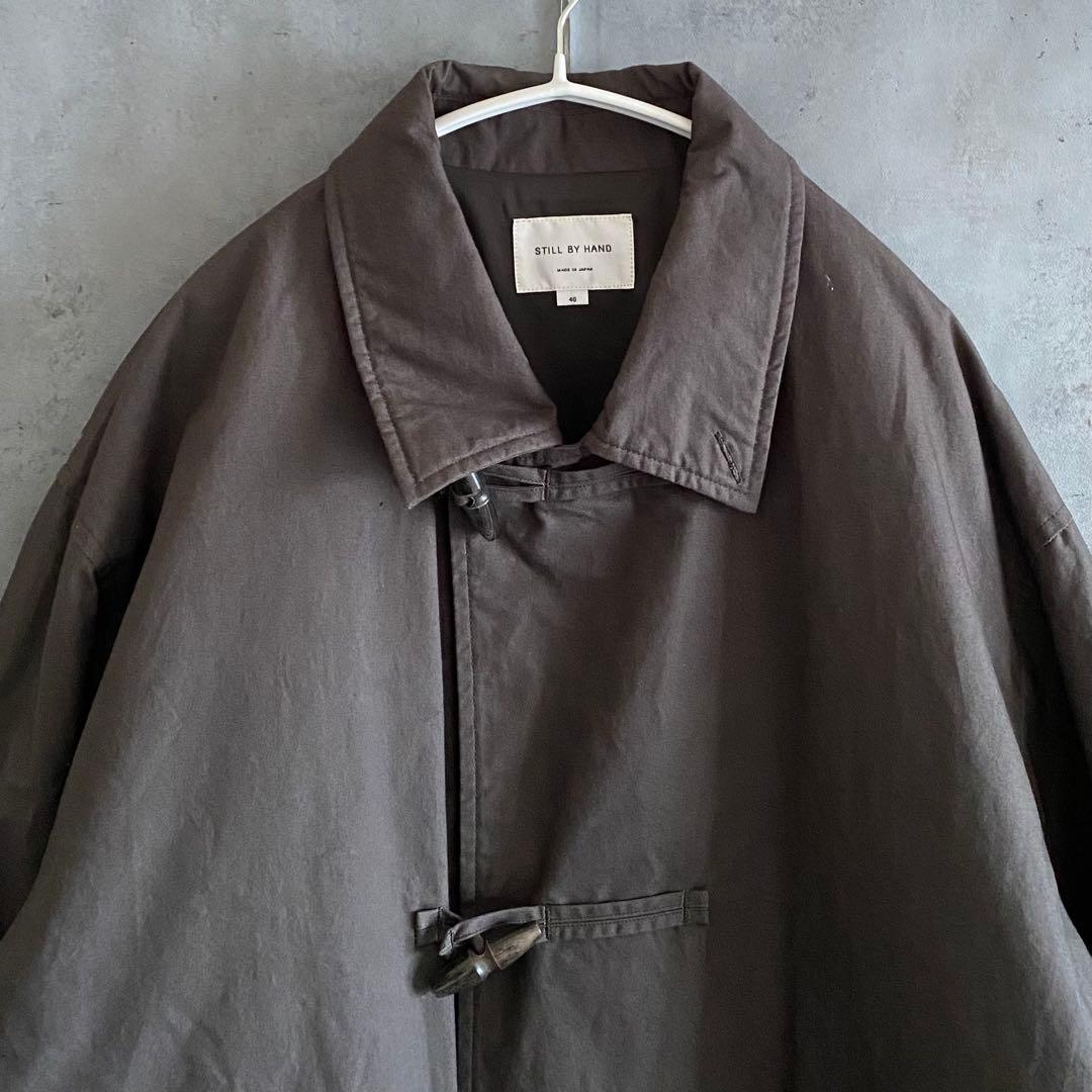 25AW スティルバイハンド STILL BY HAND 中綿 ダッフルコート