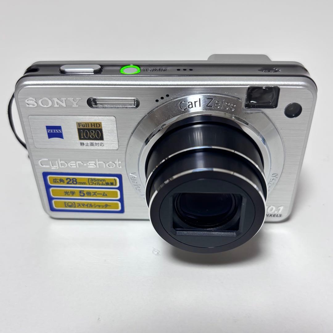 SONY Cyber-shot DSC-W170 デジカメ　コンデジ シルバー