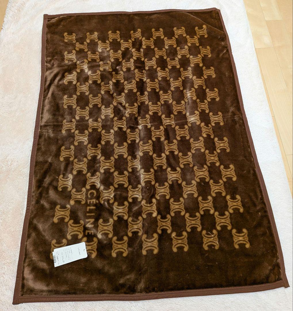 新品　タグ付 CELINE セリーヌ ブランケット ハーフケット ブラウン