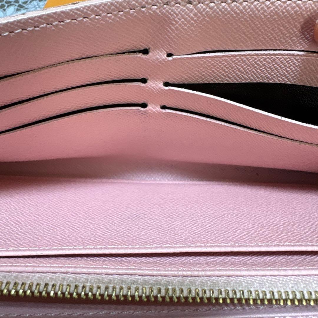 このみさま専用 LOUIS VUITTON ピンク ダミエ 長財布