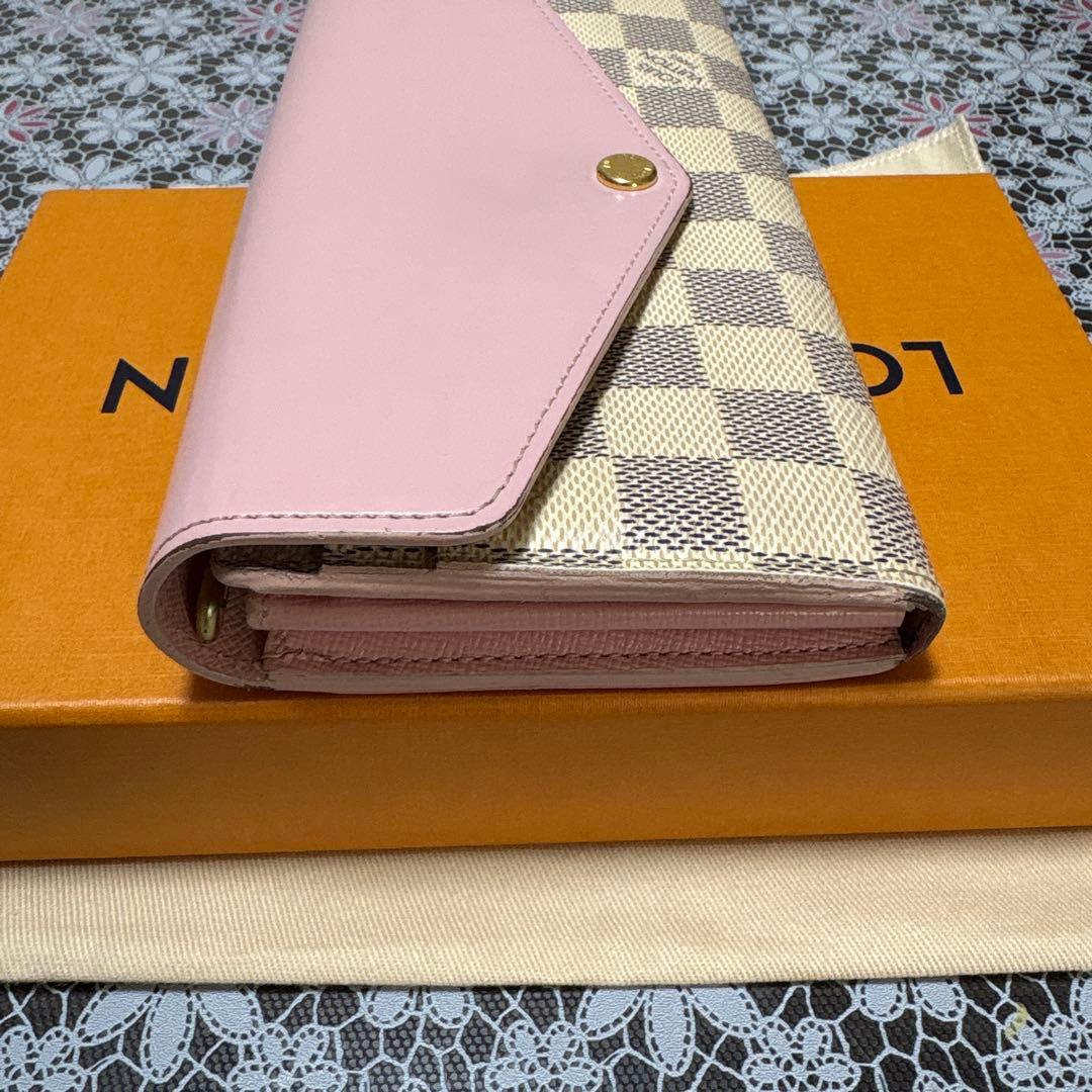 このみさま専用 LOUIS VUITTON ピンク ダミエ 長財布