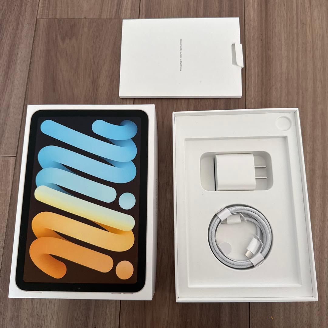 【美品】iPad mini 第6世代 Wi-Fiモデル 64GB シルバー