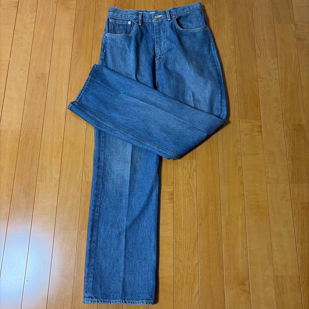 パンツ AURALEE HARD TWIST DENIM PANTS