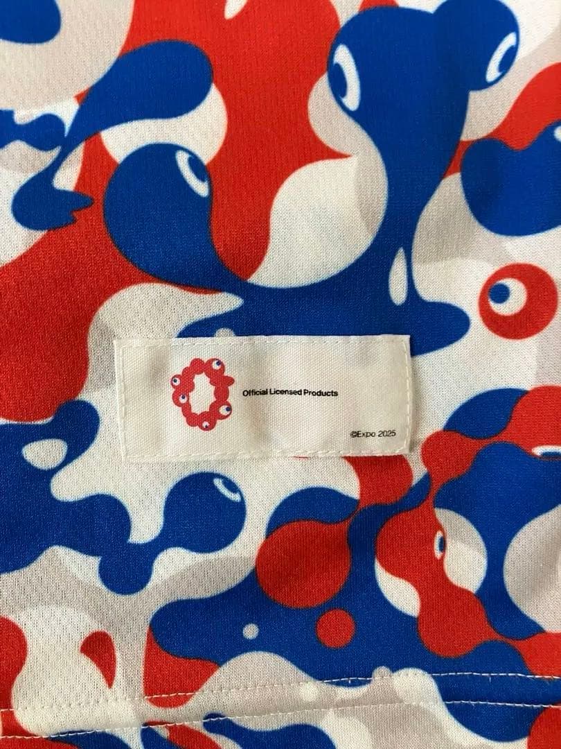 EXPO2025 ミャクミャク 【ミズノ】 システム総柄ポロシャツ　大阪万博