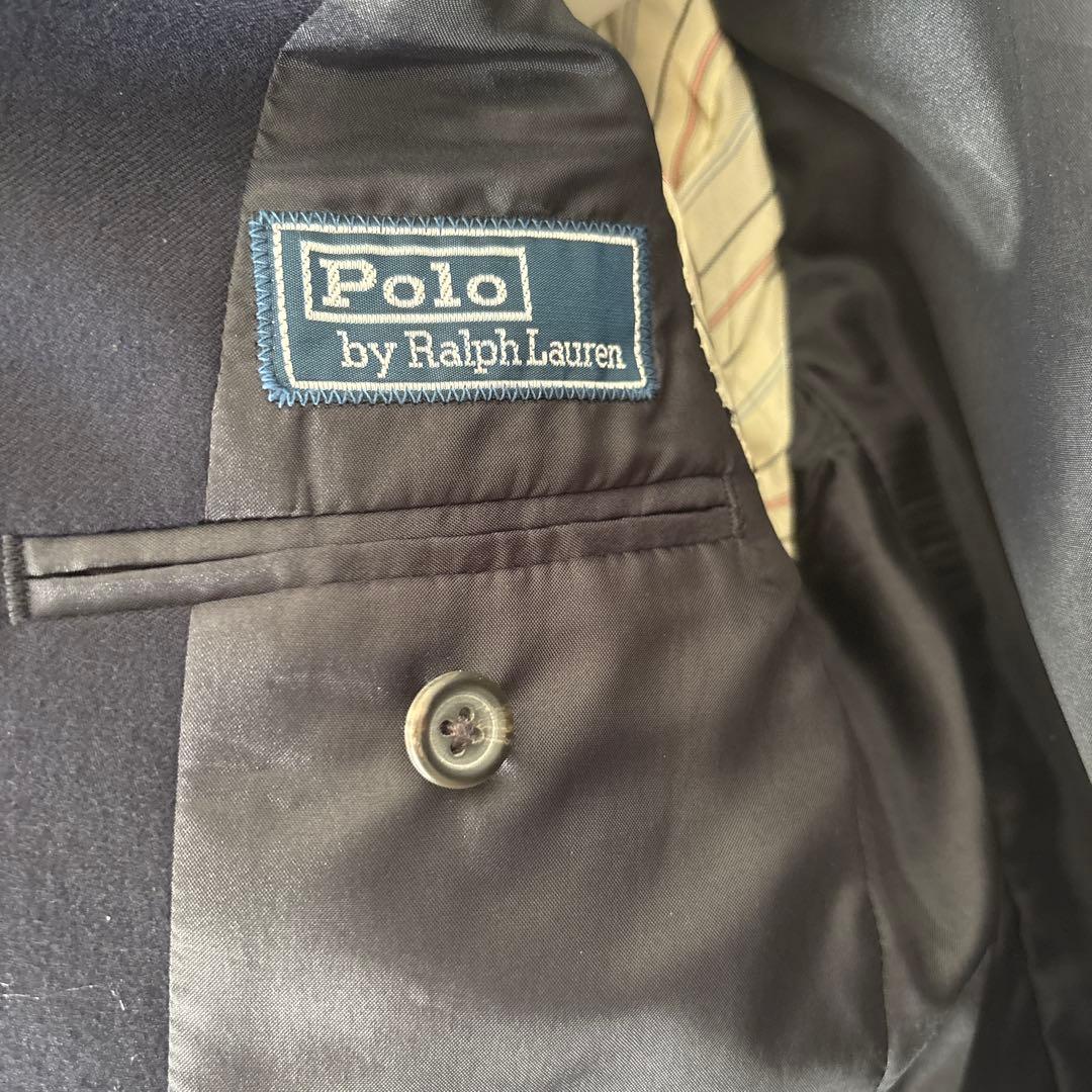 ラルフローレン キッズ 紺ブレ ジャケット&シャツ入学式 2点120