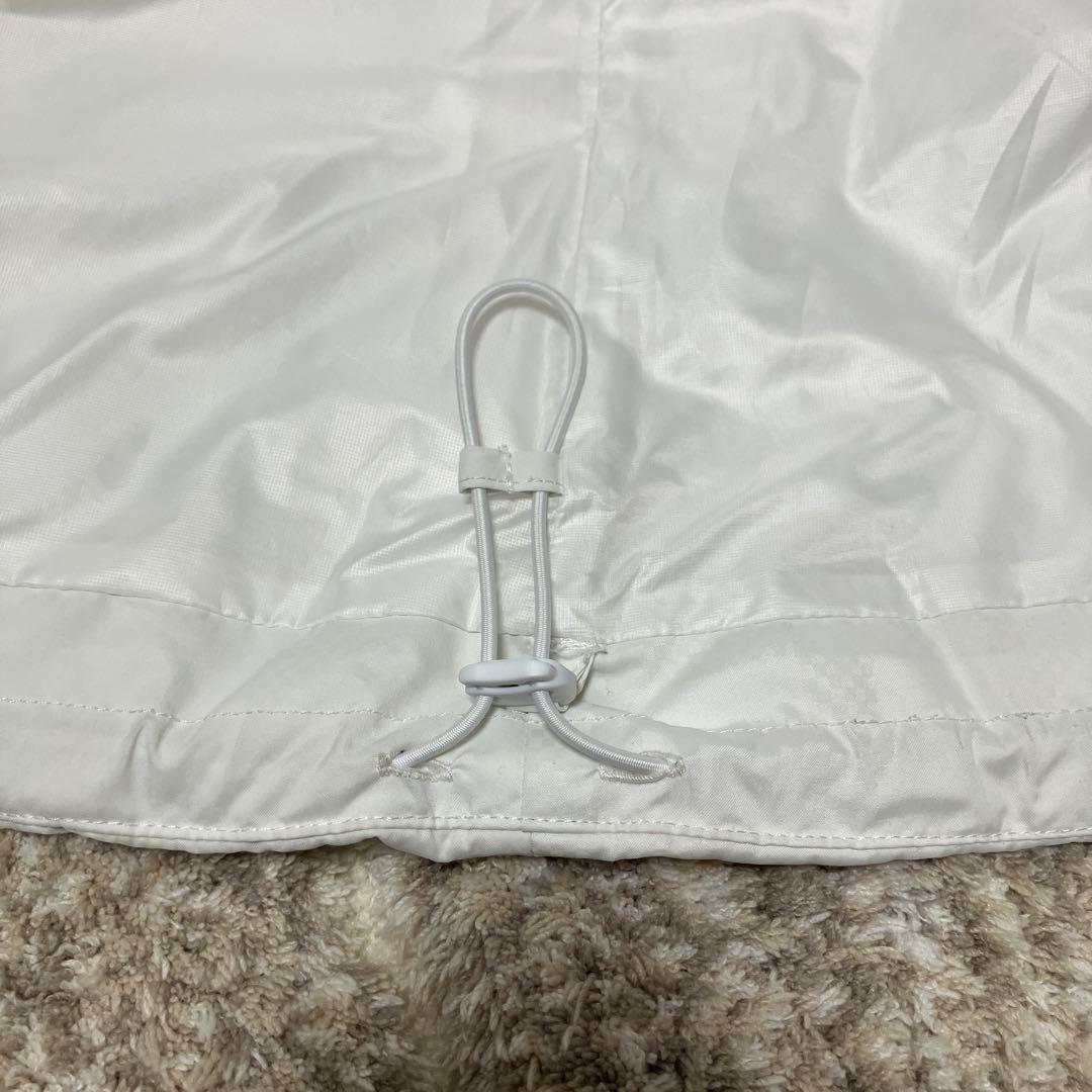 【2WAY】パーリーゲイツ ロゴダウン ベスト ホワイト フード サイズ0