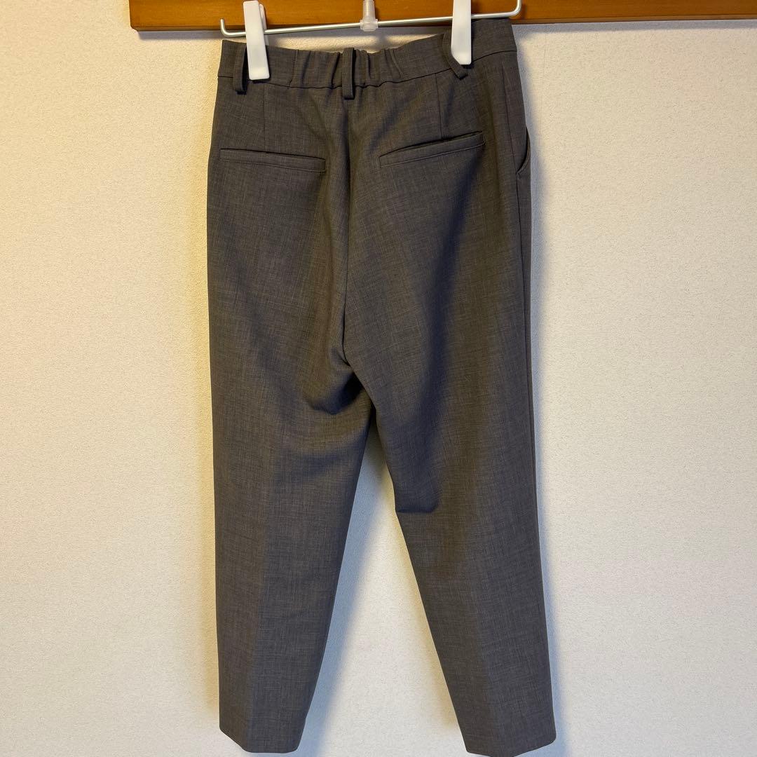 ソージュ soeju ウールライク　タックパンツ