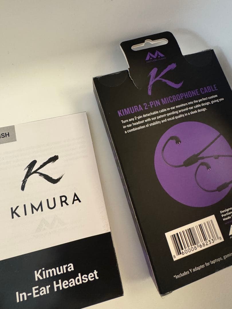 Antlion Audio KIMURA マイクケーブル 2-PIN