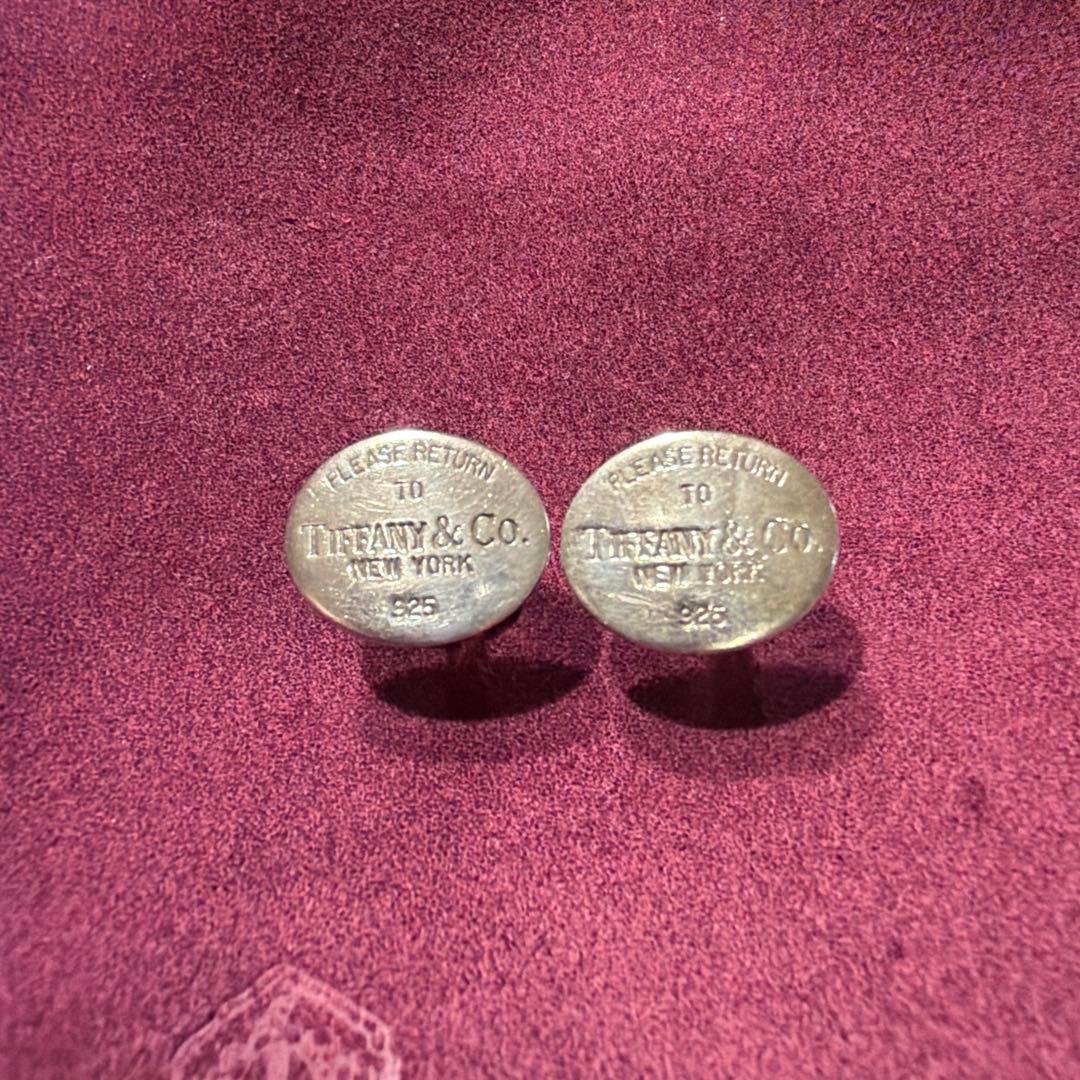 ティファニー　シルバーカフリンクス