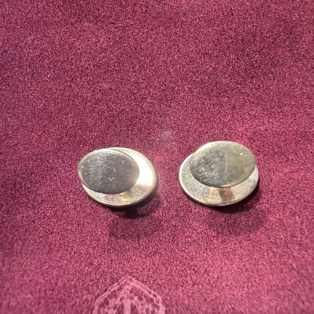 ティファニー　シルバーカフリンクス