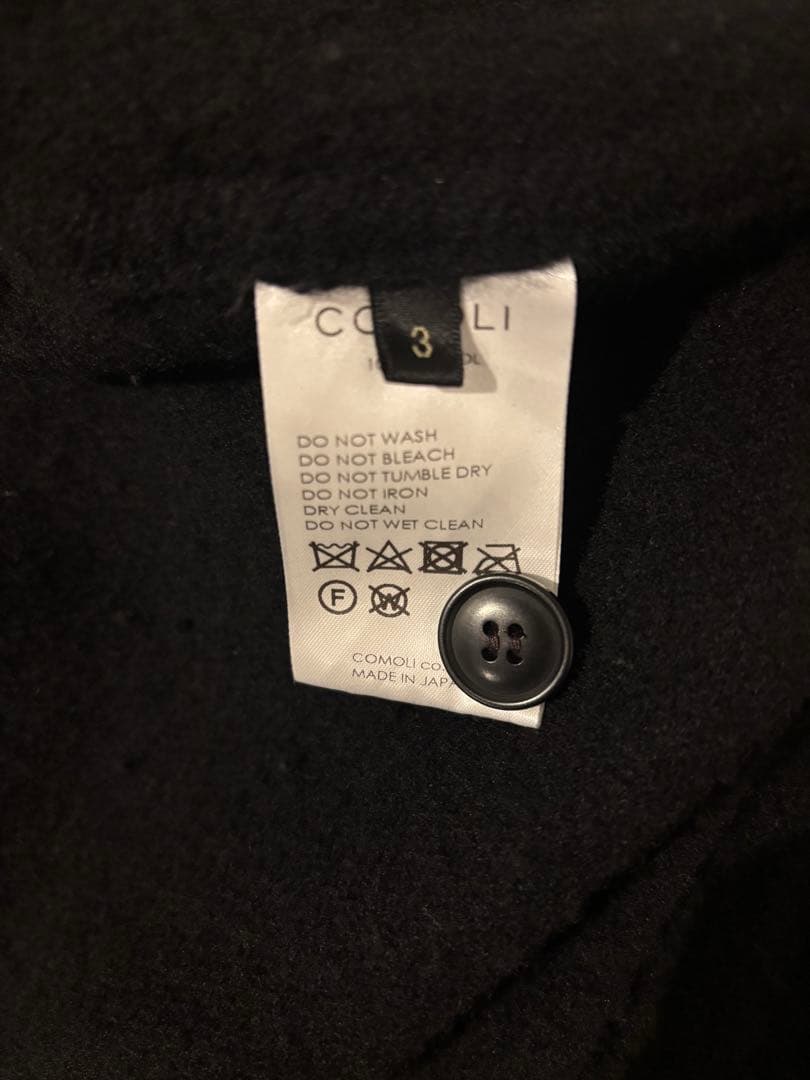 comoli 24AW 縮絨ウール ジャケット サイズ3