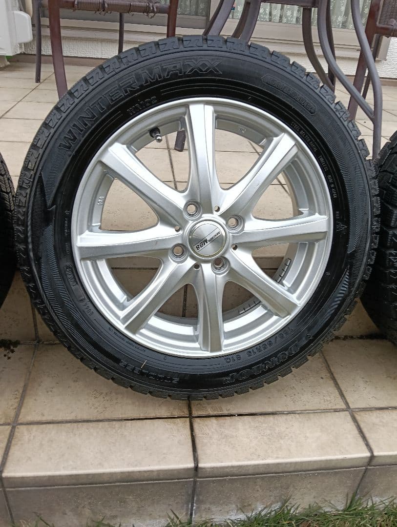 お急ぎの方オススメ！梱包済み！165/65R15スタッドレス＆ホイール4本セット