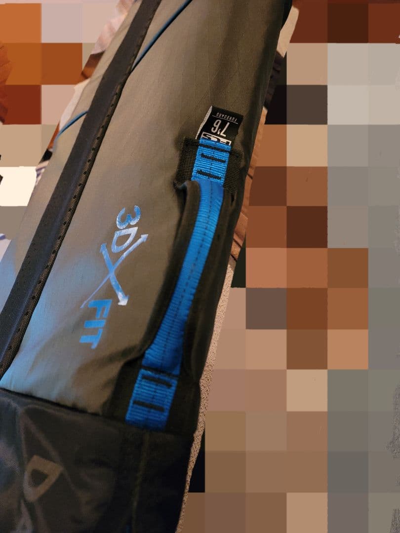 FCS ファンボード　3DXFIT DAY Funboard７’６　ハードケース